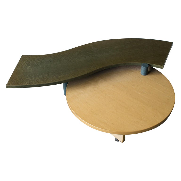 Nike Coffee Table Saporiti Postmodern, 1980s in Stock For Sale at 1stDibs