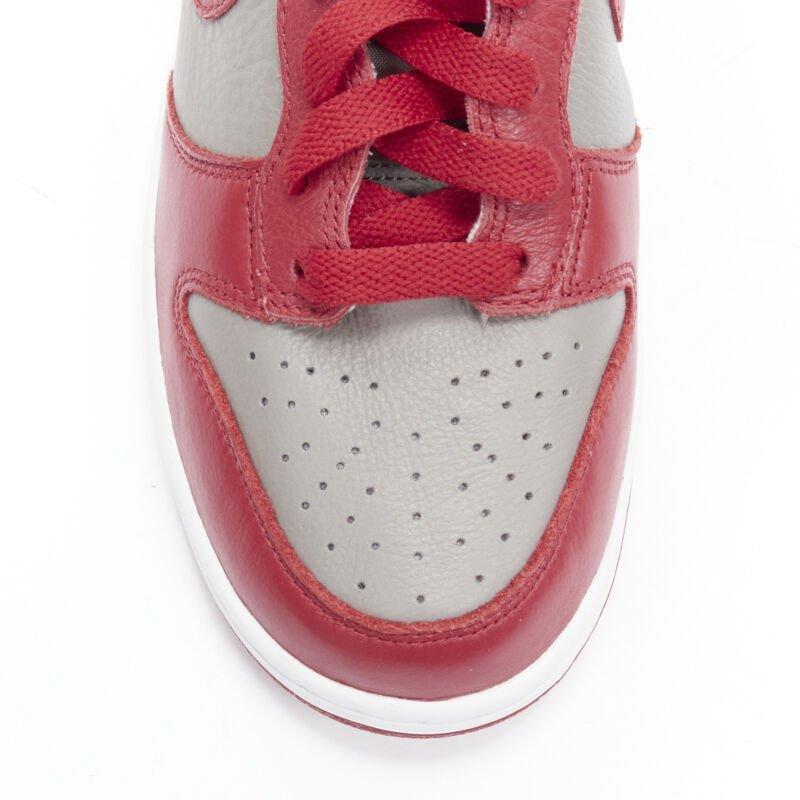 NIKE Dunk High UNLV soft grey university red high top dunk sneaker US8 EU38 en venta 1