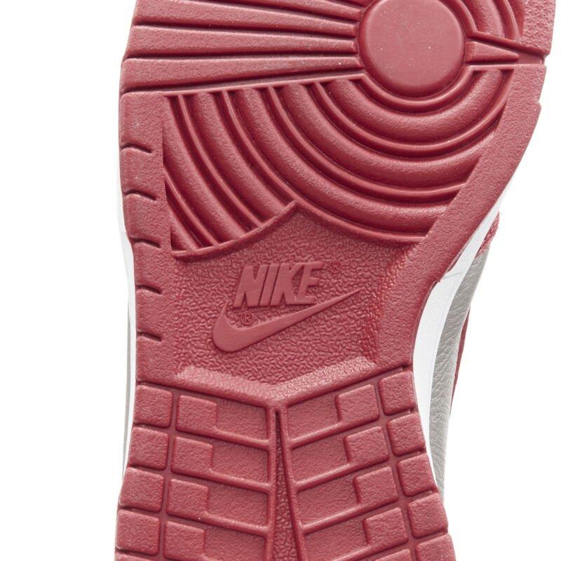 NIKE Dunk High UNLV soft grey university red high top dunk sneaker US8 EU38 en venta 3