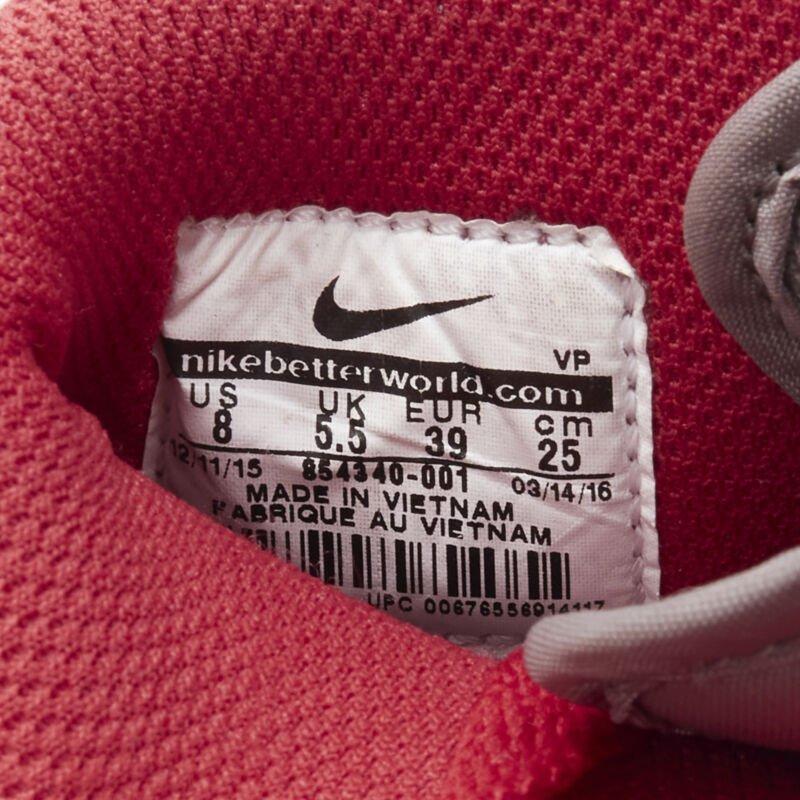 NIKE Dunk High UNLV soft grey university red high top dunk sneaker US8 EU38 en venta 4