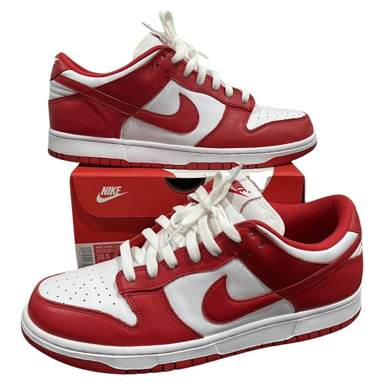 Nike Dunk Low Retro SP “St. John's” Red Varsity For Sale at 1stDibs