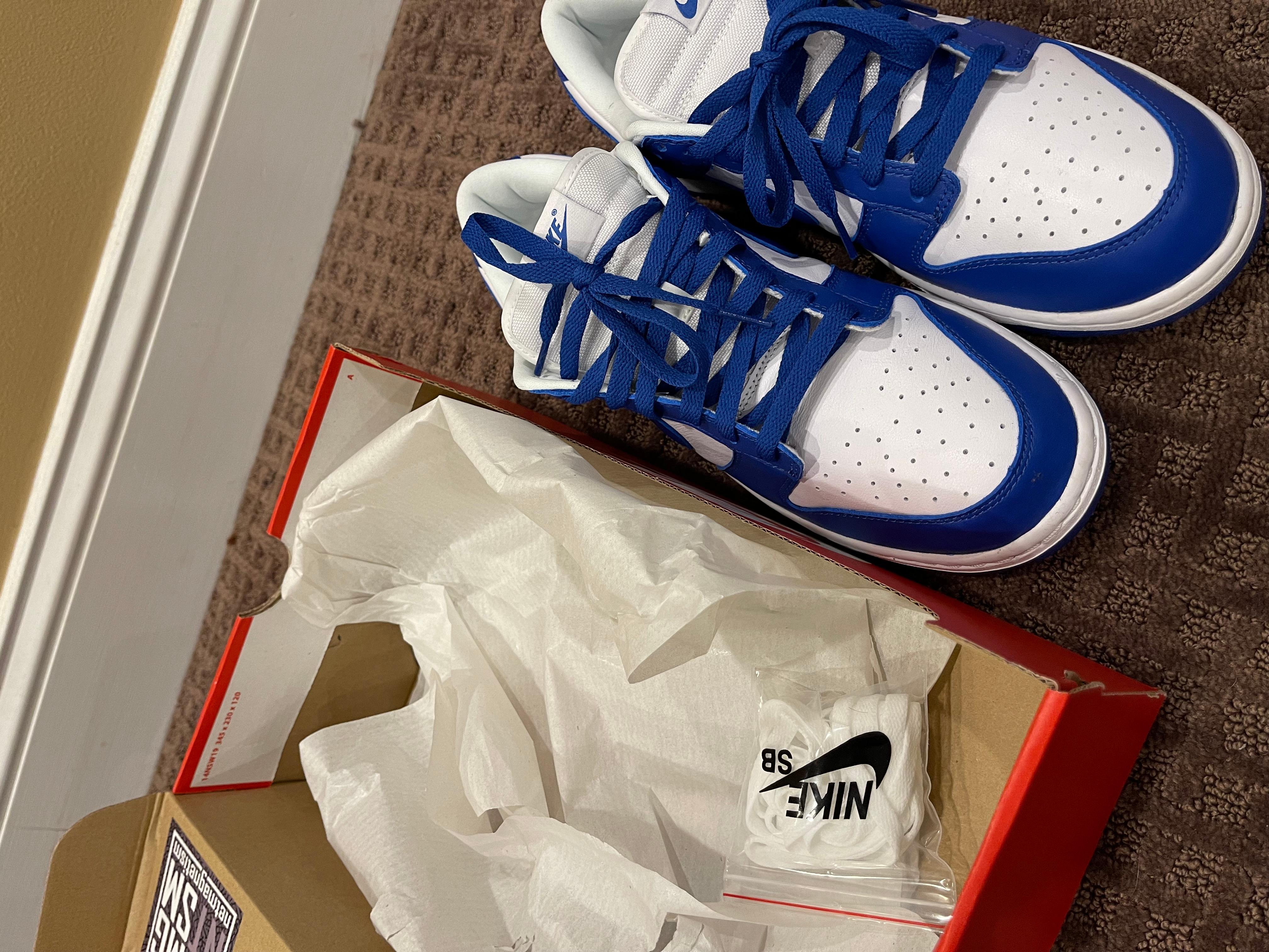 Nike Dunk Low SP Kentucky Blue 2020 size 10.5 For Sale 1