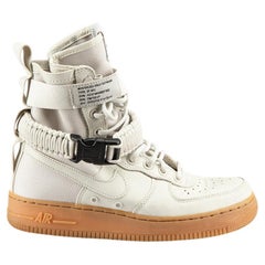 Nike Grey SF Air Force 1 High Top Trainers Size US 6.5