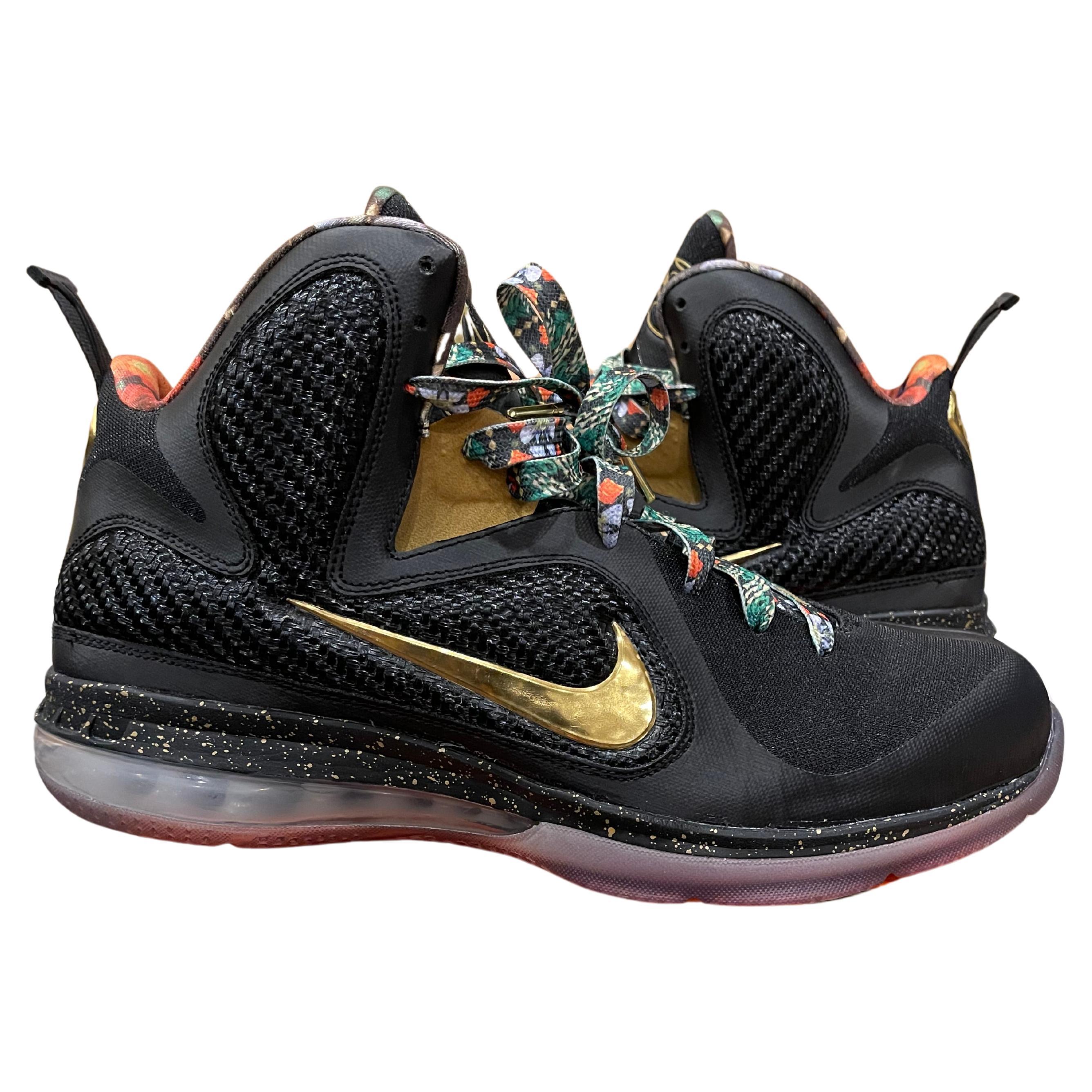 Nike LeBron 9 Montre « The Throne Promo Sample » (RARE) taille 11 en vente