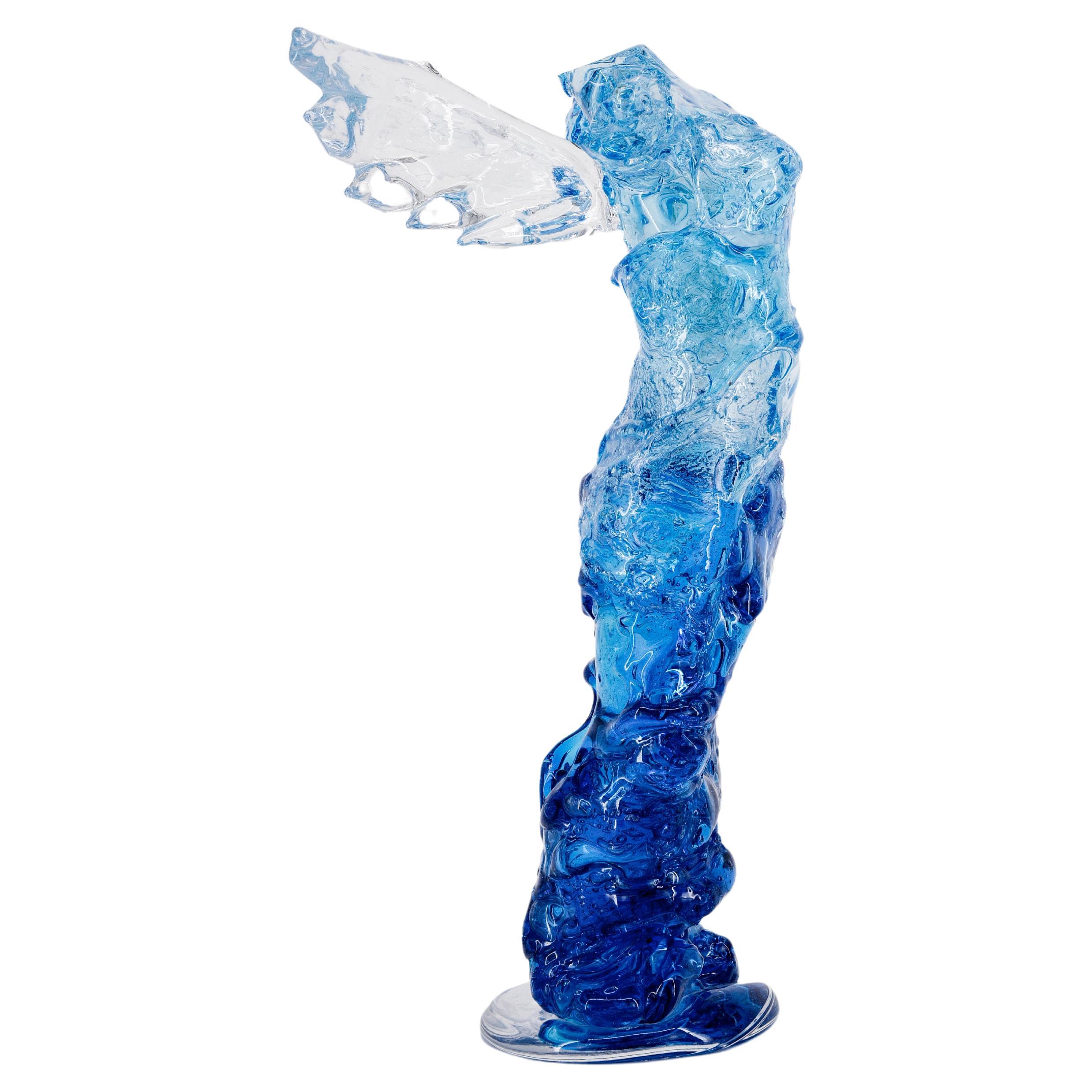 Nike Murano Glass sculpture For Sale