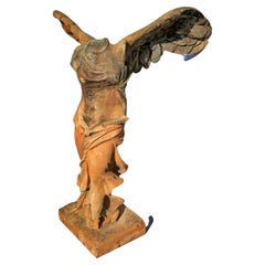 NIKE of Samotracia in Terracotta, Late 19th Century