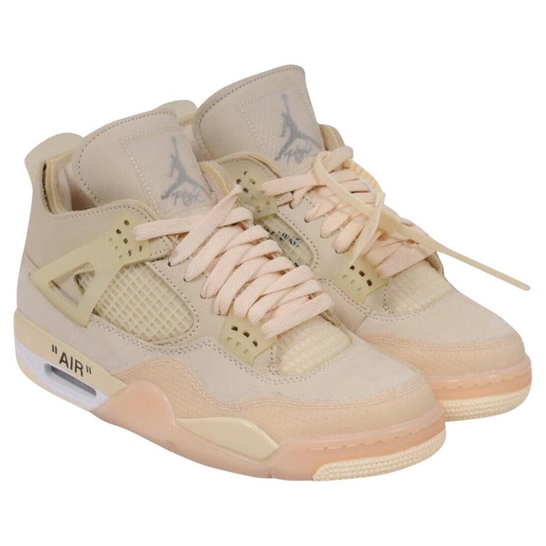 Nike Off White Women Air Jordan Retro SP Sneakers US Sail