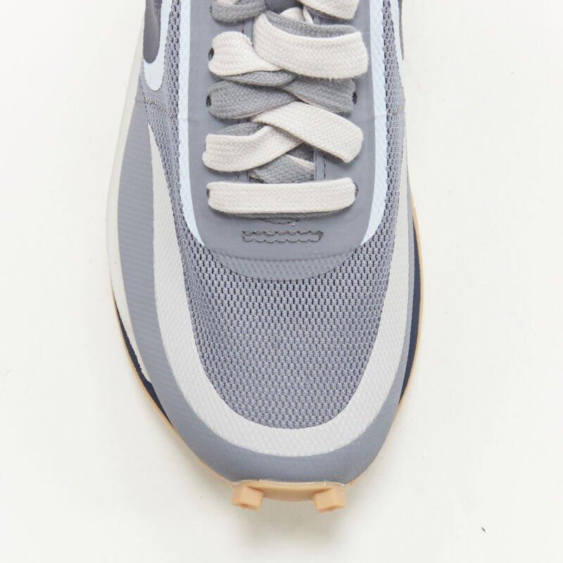 NIKE SACAI CLOT LD Waffle DH3114 001 grey navy sneaker US5 EU37.5 For Sale 1