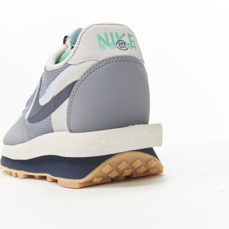 NIKE SACAI CLOT LD Waffle DH3114 001 grey navy sneaker US5 EU37.5 For Sale 3