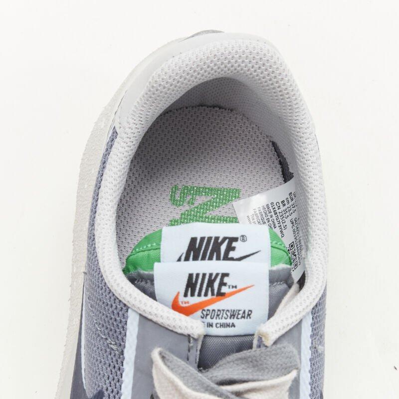 NIKE SACAI CLOT LD Waffle DH3114 001 grey navy sneaker US5 EU37.5 For Sale 4