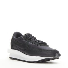 NIKE SACAI LD Waffle BV0073 002 black white sneaker US5 EU37.5