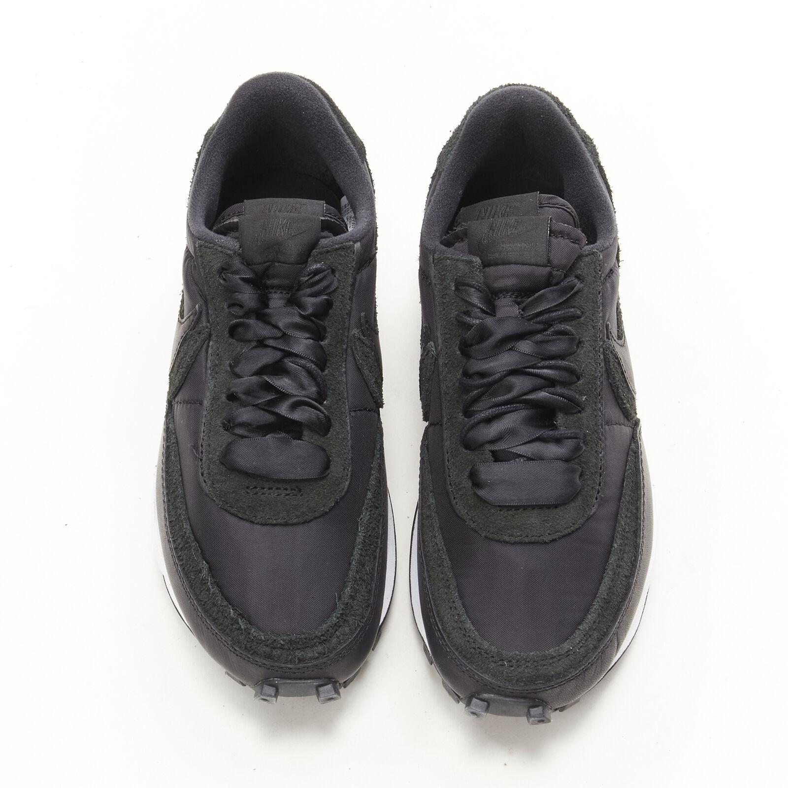 Black NIKE SACAI LD Waffle BV0073 002 black white sneaker US5 EU37.5 For Sale