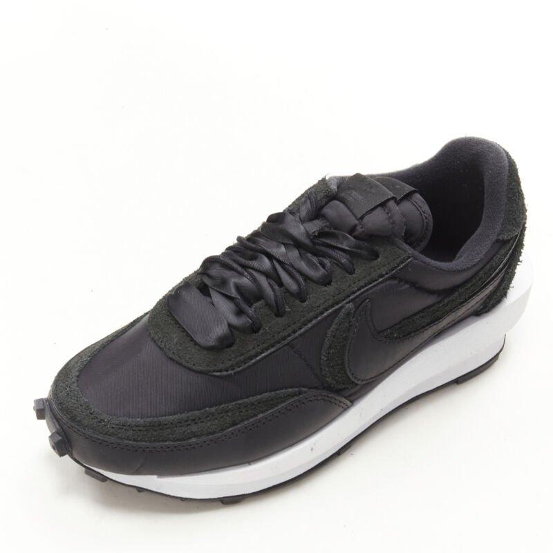 NIKE SACAI LD Waffle BV0073 002 black white sneaker US5 EU37.5 For Sale 2