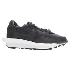 Used NIKE SACAI LD Waffle BV0073 002 black white sneaker US5 EU37.5