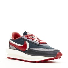 Wie SACAI UNDERCOVER LD Waffel DJ4877 300 Mitternachtsroter Turnschuhe US5 EU37,5