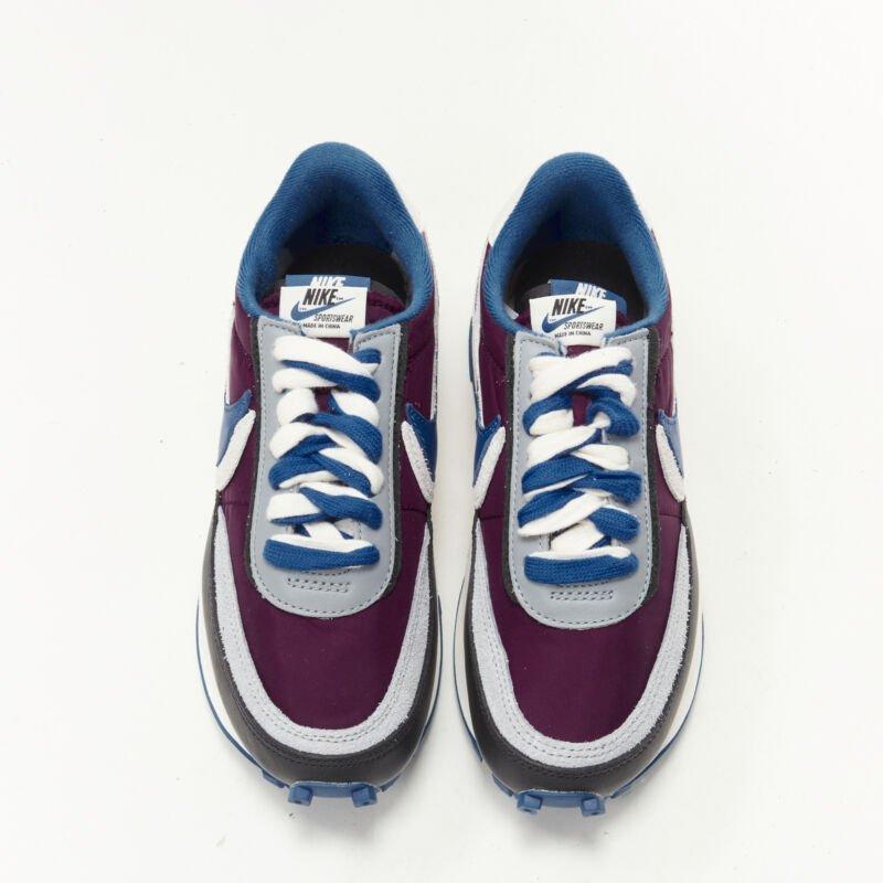 Nero NIKE SACAI UNDERCOVER LD Waffle DJ4877 600 grigio viola blu sneaker US5 EU37.5 in vendita