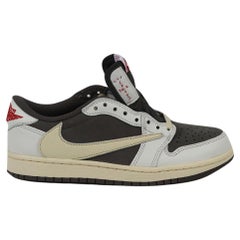 Nike + Travis Scott Air Jordan 1 Low Reverse Mocha Leather Sneakers Eu 38 Uk 5 U