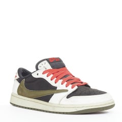 Nike Travis Scott Air Jordan 1 Retro Low OG SP Medium Olive low top sneaker EU40