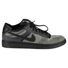 Nike x Comme des Garcons Schwarze Transparente Dunk-Turnschuhe mit niedrigem Logo Größe US 8,5