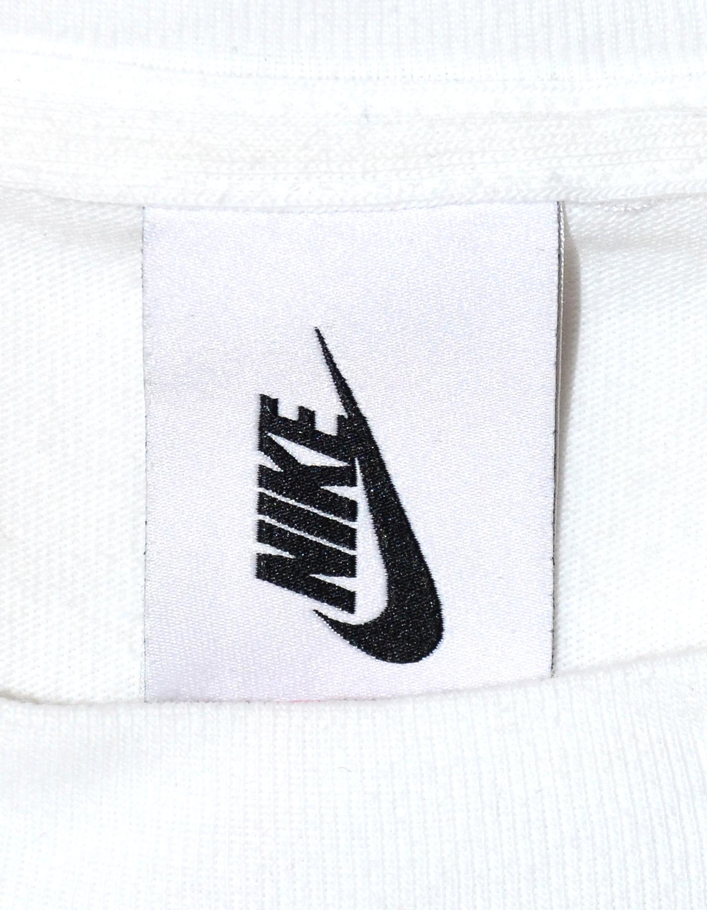 Gray Nike x Off-White Men's Logo Mercurial NRG Z T-Shirt Sz L