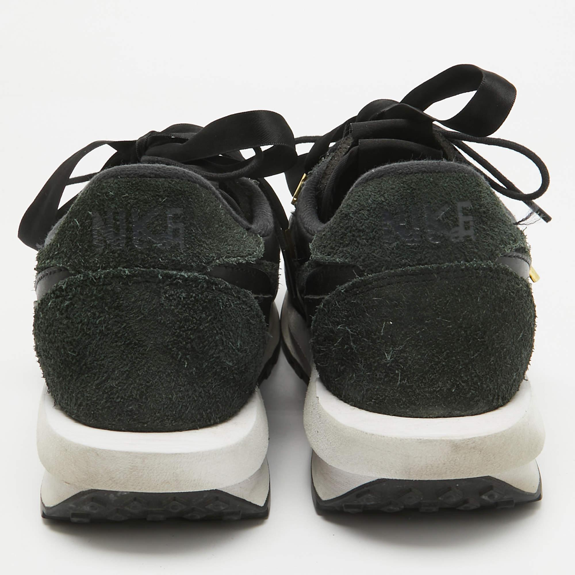 Zapatillas Nike x Sacai Negro/Gris Gamuza y Nylon LD Waffle Talla 46 en venta 1