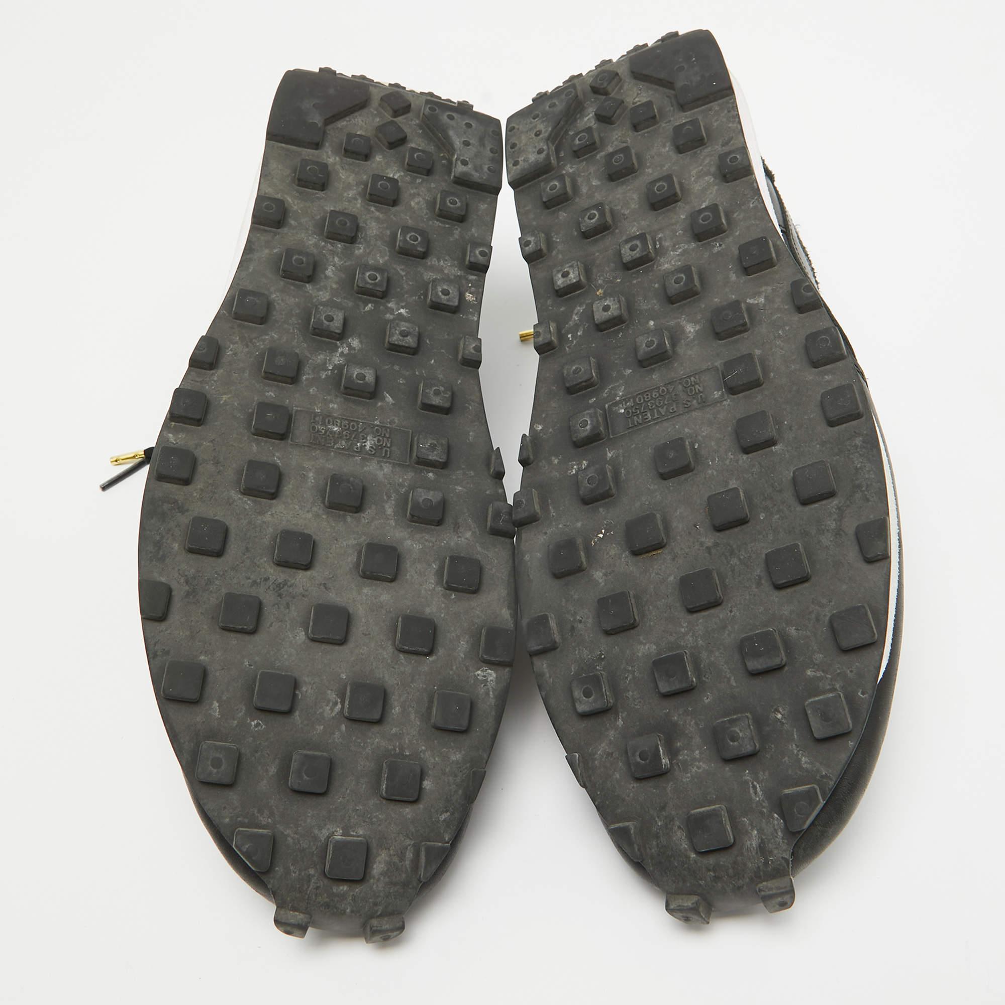 Zapatillas Nike x Sacai Negro/Gris Gamuza y Nylon LD Waffle Talla 46 en venta 2