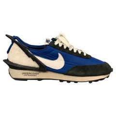 NIKE x UNDERCOVER Size 10.5 Blue & Black Color Block Nylon Daybreak Sneakers