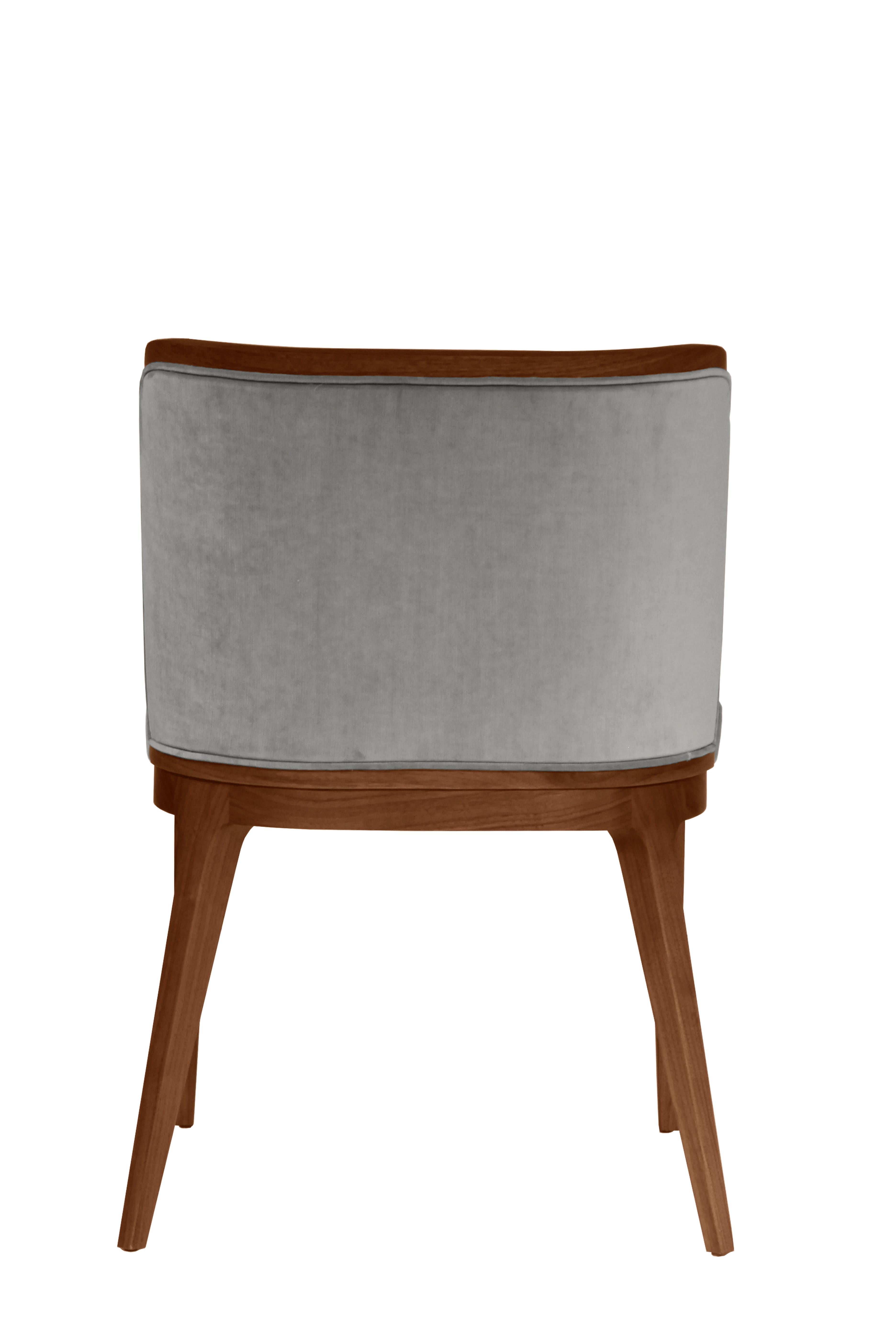 low seating chair with a soft rounded back