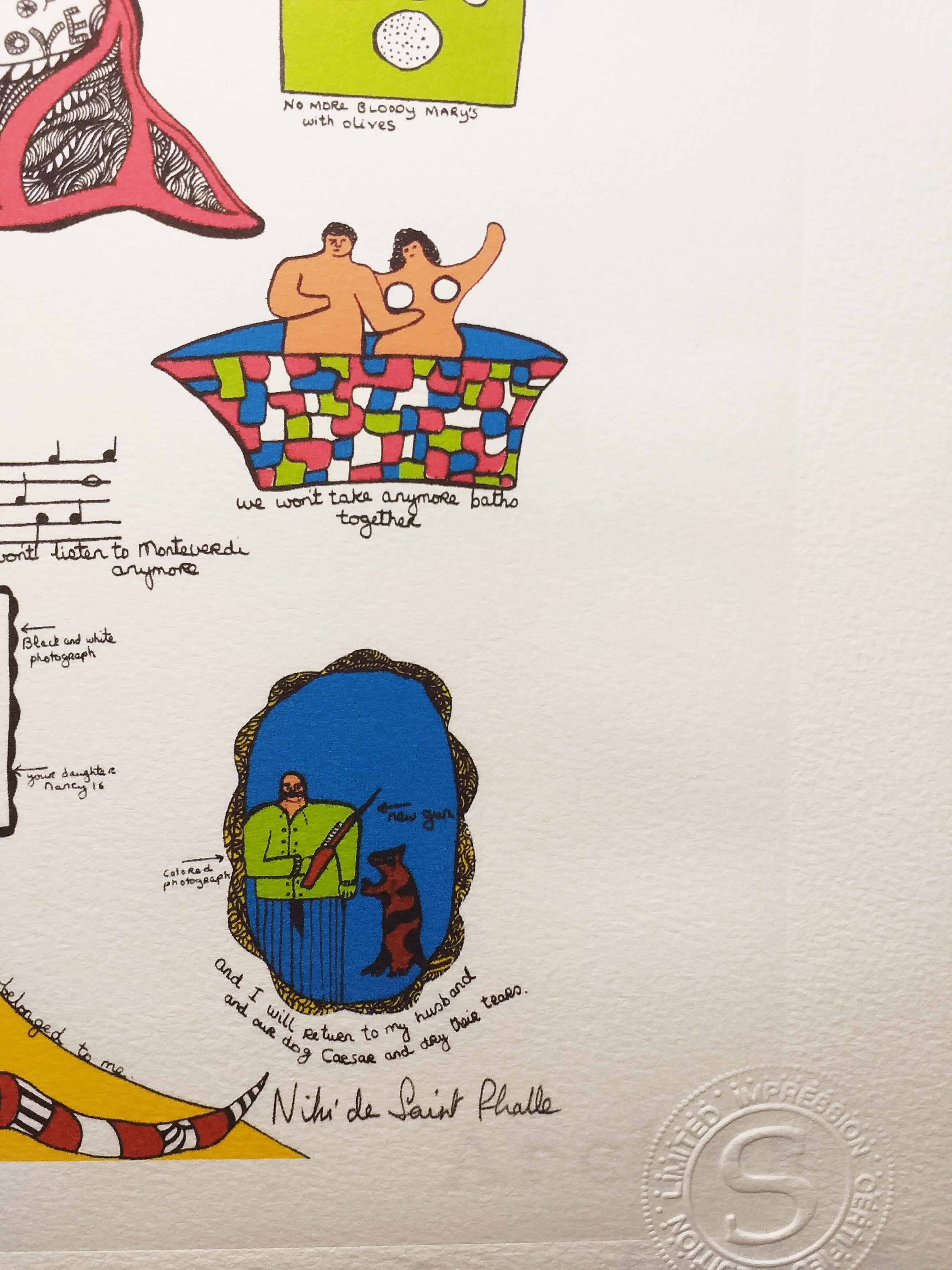niki de saint phalle portrait of my lover