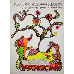 1970 mostra "Le rêve de Diane" di Niki de Saint Phalle presso Alexandre Iolas