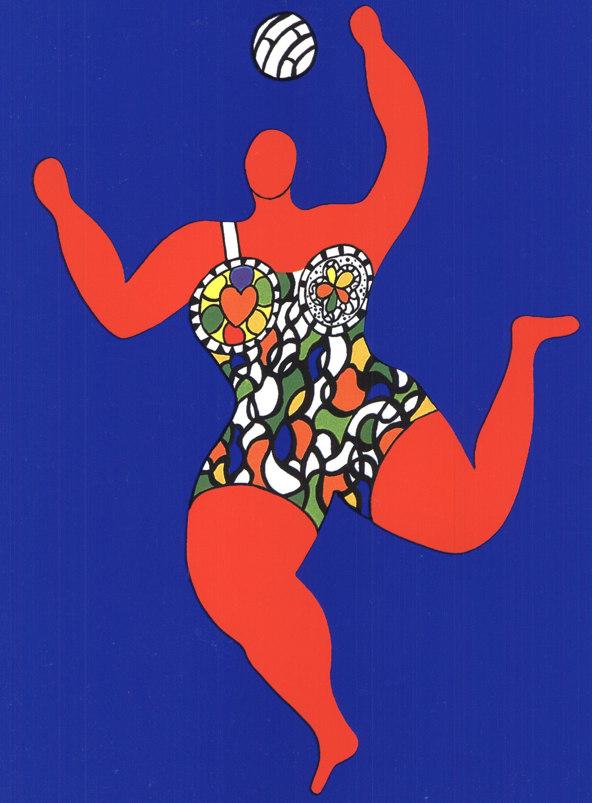 Niki de Saint Phalle « Volleyball » 2005 en vente 1