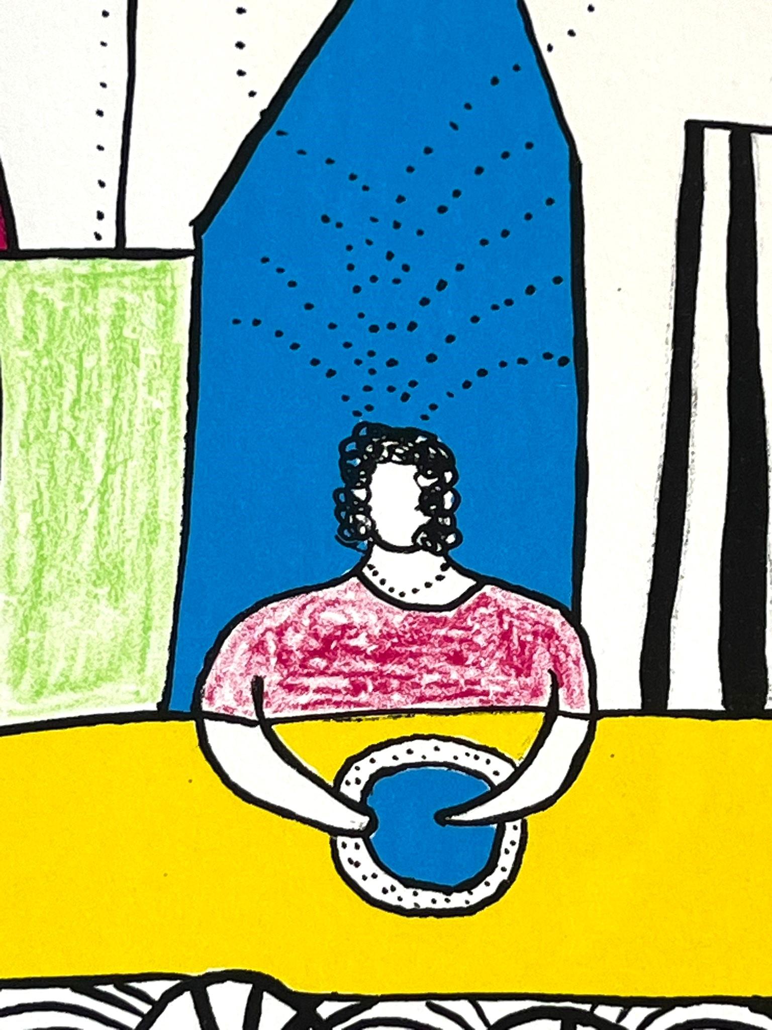El sueño de una joven - Print Abstracto de Niki de Saint Phalle