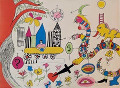 Lithographie Abstrakte Drucke
