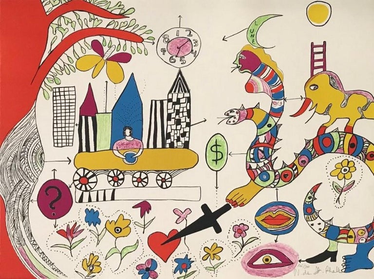 historie ly Diktat Niki de Saint Phalle - Dream of a young girl at 1stDibs
