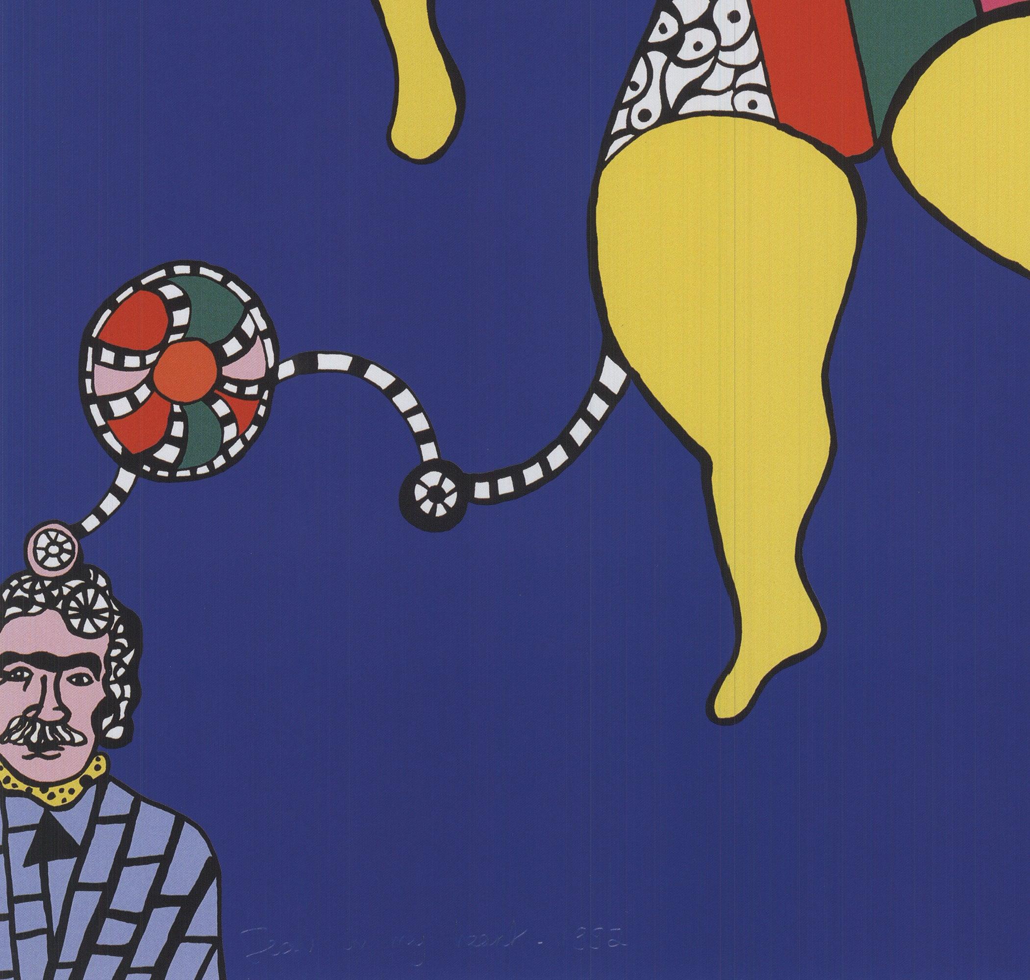 Jean en mi corazón - Print de Niki de Saint Phalle