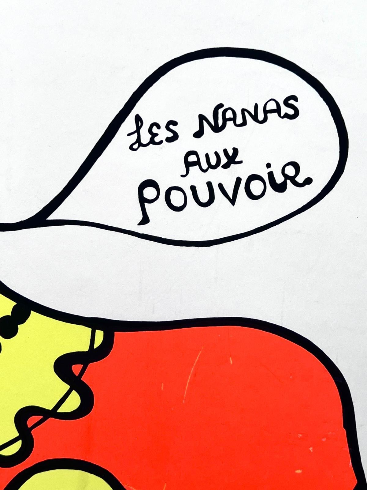 Les Nanas aux pouvoir - Abstract Print by Niki de Saint Phalle