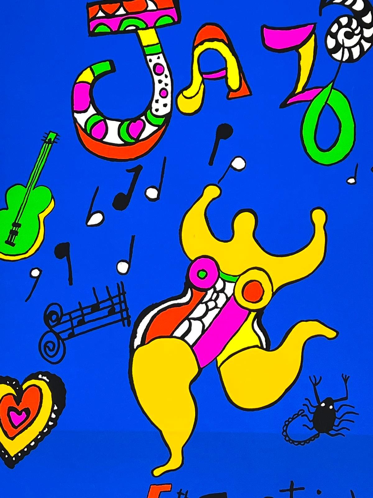 Silksreen, 1984
Handsigned by the artist in pencil and numbered 12/50
100.00 cm. x 70.00 cm.  39.37 in. x 27.56 in. (paper)

100.00 cm. x 70.00 cm.  39.37 in. x 27.56 in. (image)

Provenance: Collection Colette Creuzevault

Niki de Saint Phalle