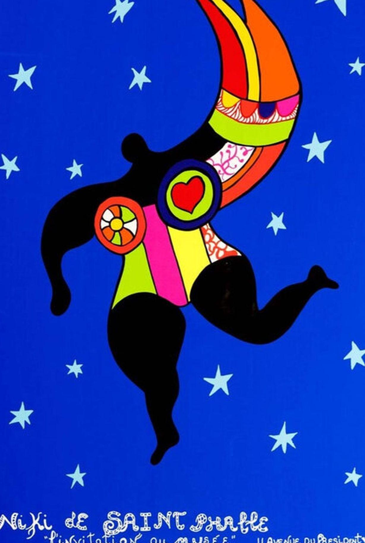 Musee D'Art Moderne Paris 1993 Poster, Niki de Saint Phalle For Sale 1