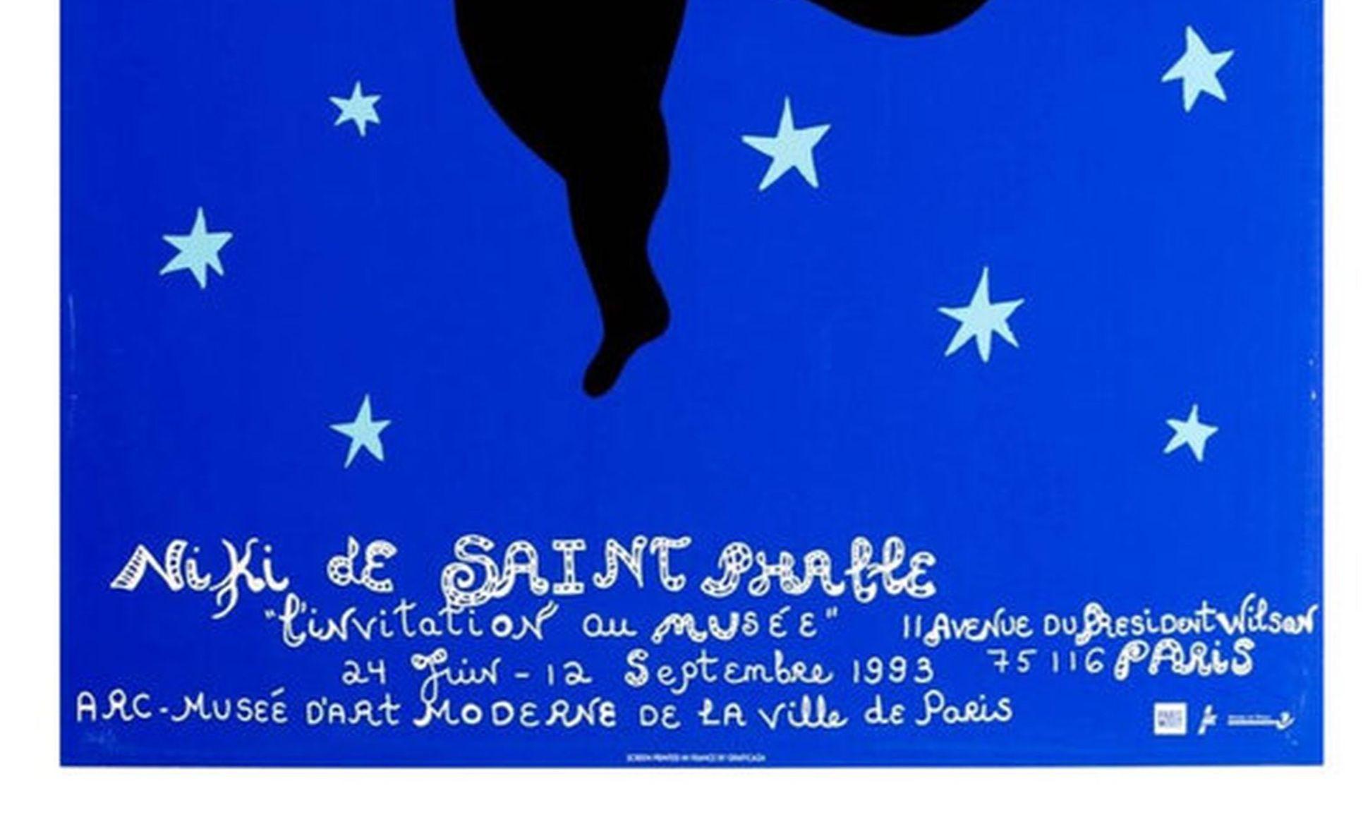 Musee D'Art Moderne Paris 1993 Poster, Niki de Saint Phalle For Sale 3