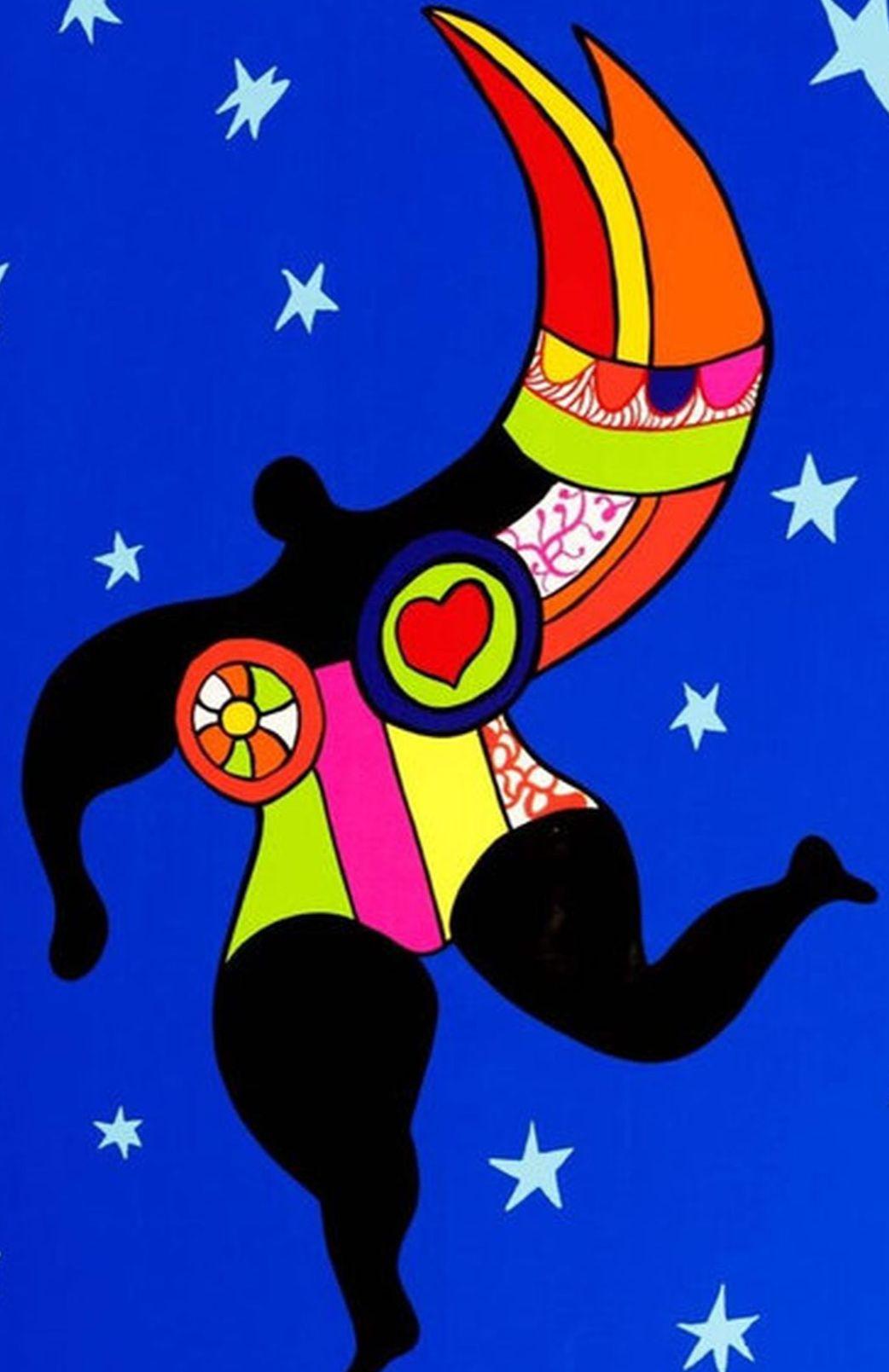 Musee D'Art Moderne Paris 1993 Poster, Niki de Saint Phalle For Sale 4