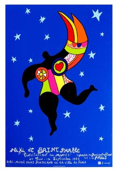 Musee D'Art Moderne Paris 1993 Poster, Niki de Saint Phalle