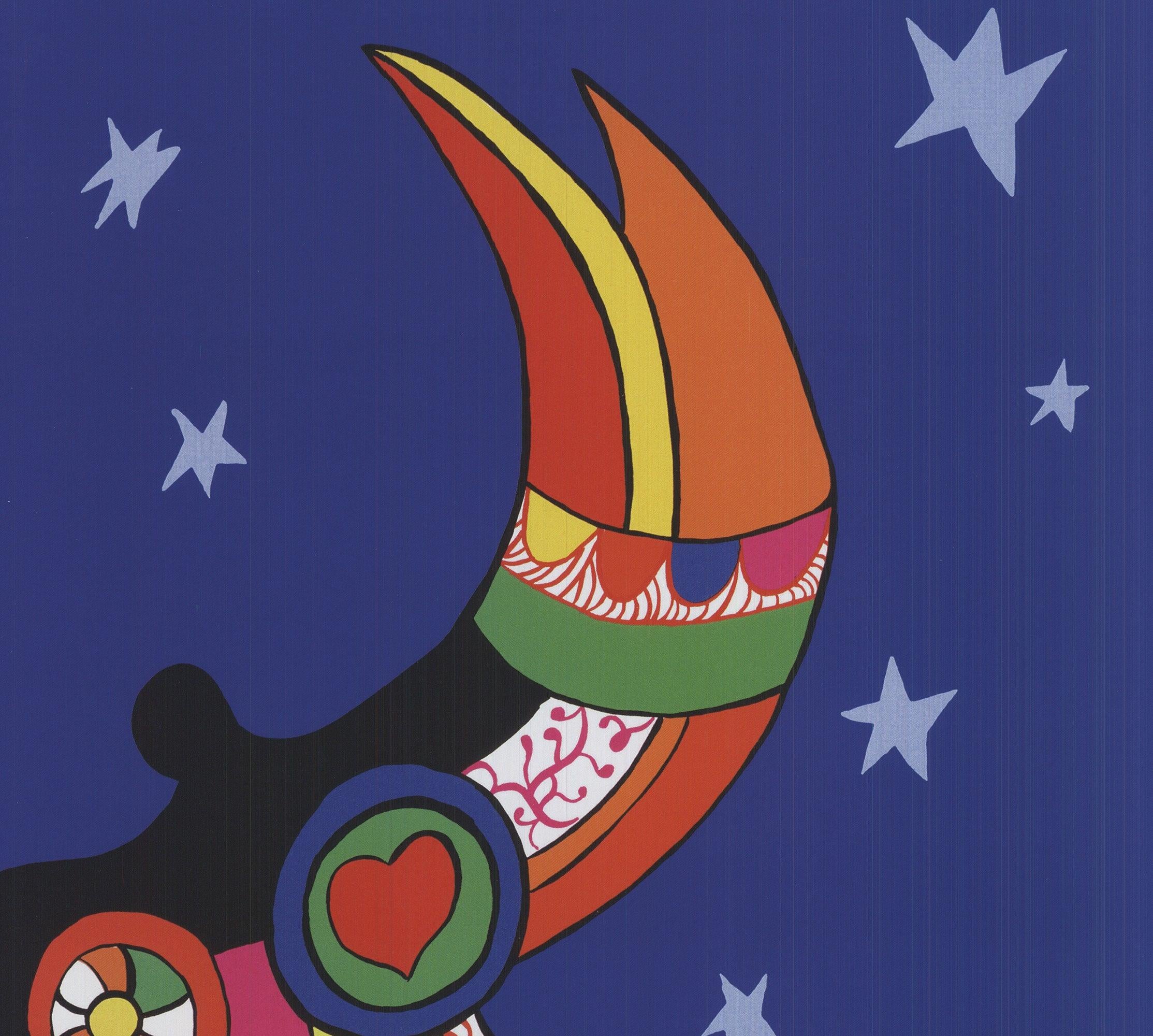 Niki de Saint Phalle 'Angel with Stars, C' 2011- Vintage For Sale 1