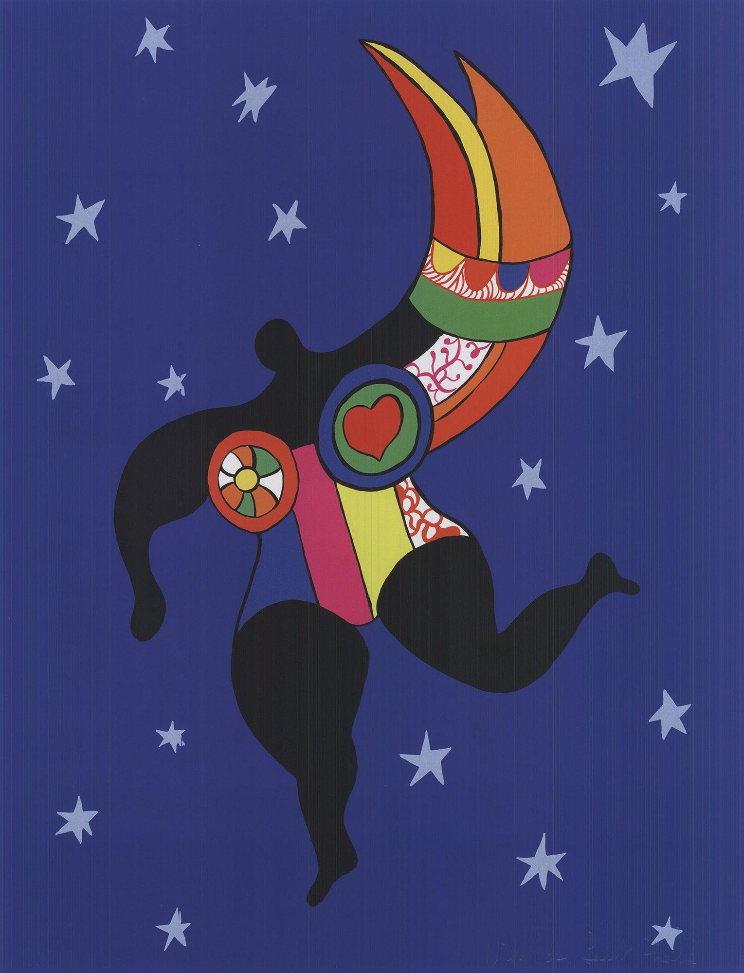 Niki de Saint Phalle 'Angel with Stars, C' 2011- Vintage For Sale 3
