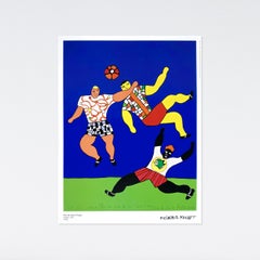 Niki de Saint Phalle, Vive le Football 1992, affiche du musée 2018