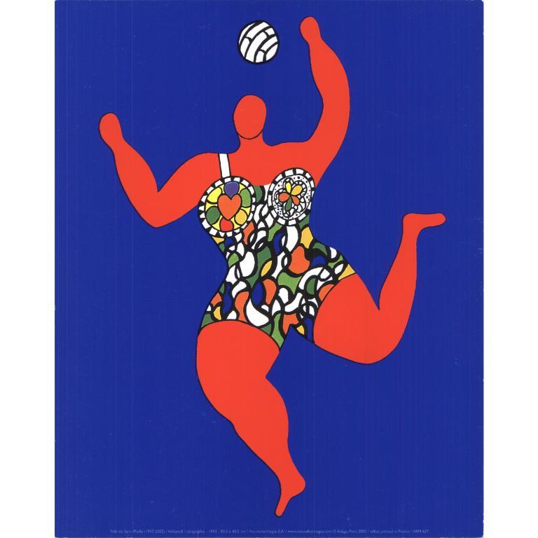 Niki de Saint Phalle 'Volleyball'