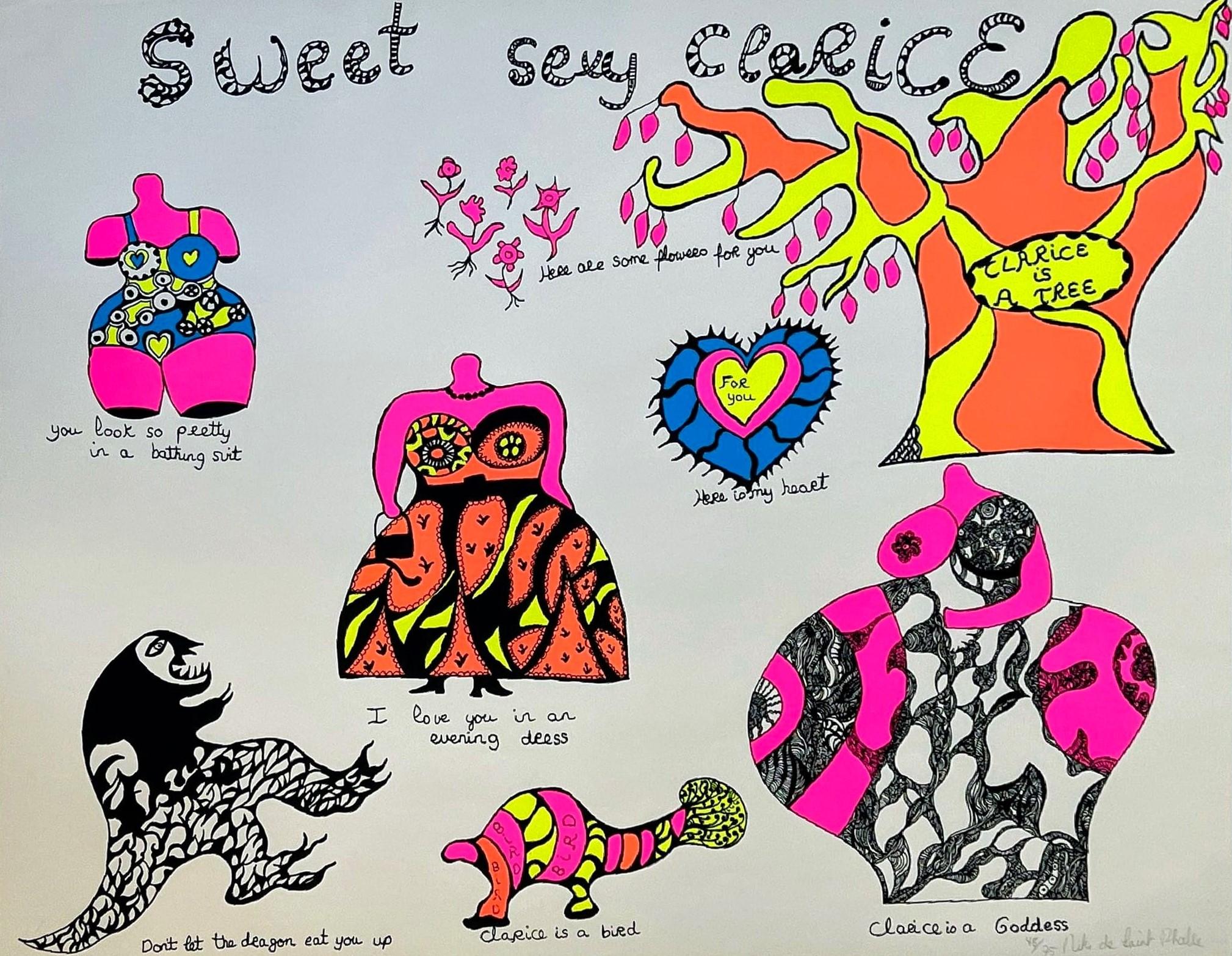 Sweet Sexy Clarice - Print by Niki de Saint Phalle