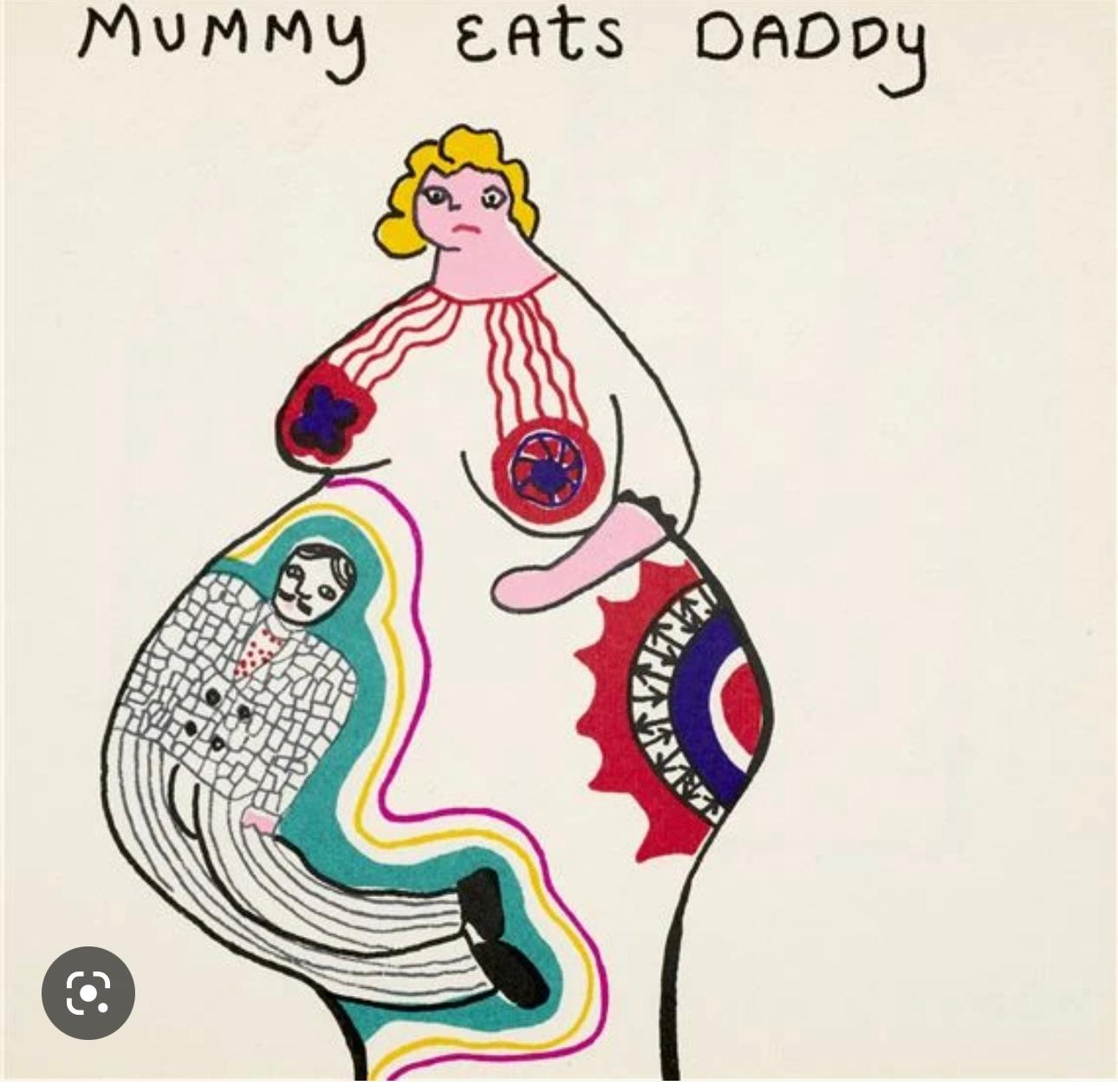 Niki de Saint Phalle Figurative Print - The Devouring Mother