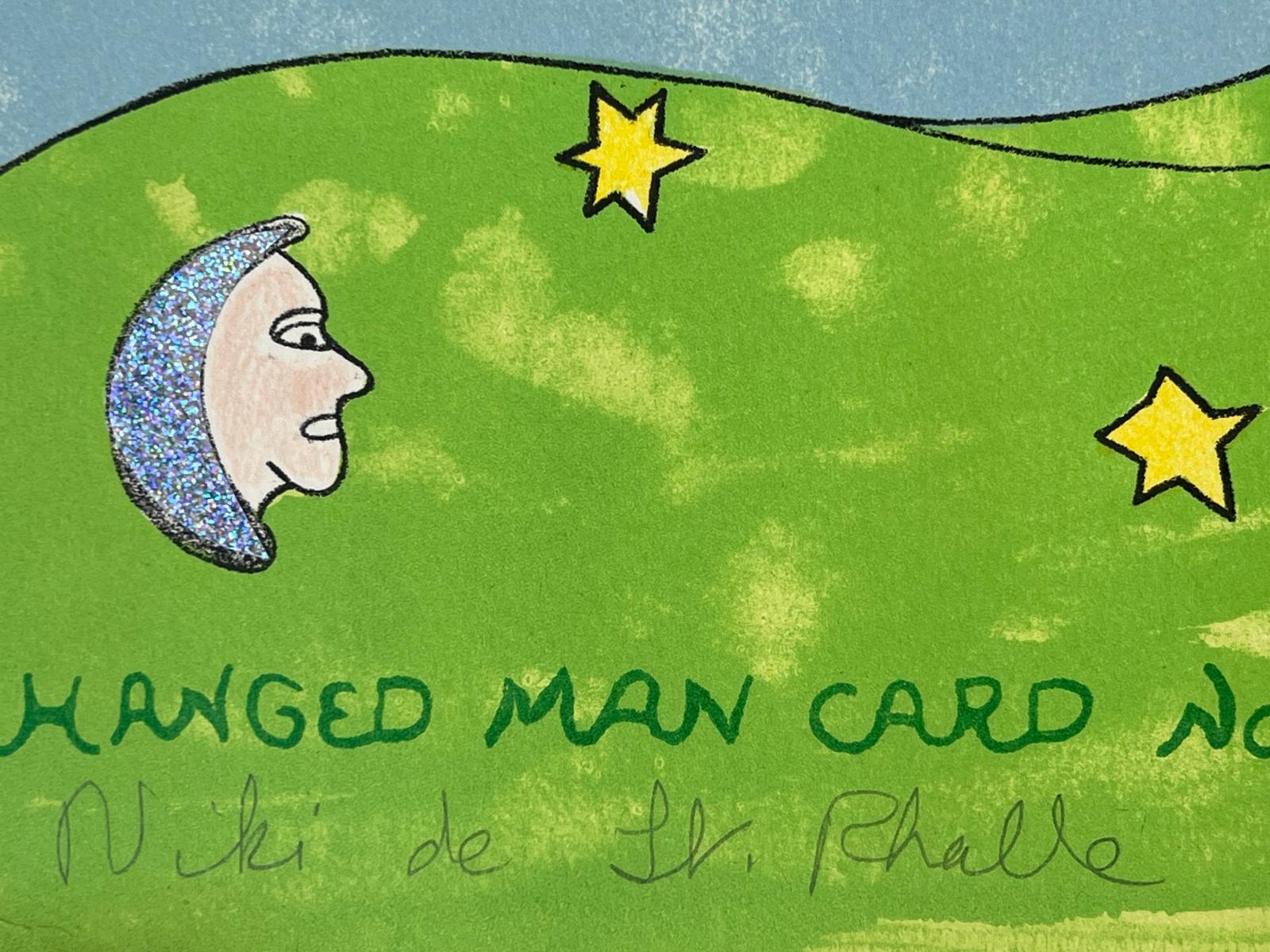The hanged man, card n°XII - Abstract Print by Niki de Saint Phalle