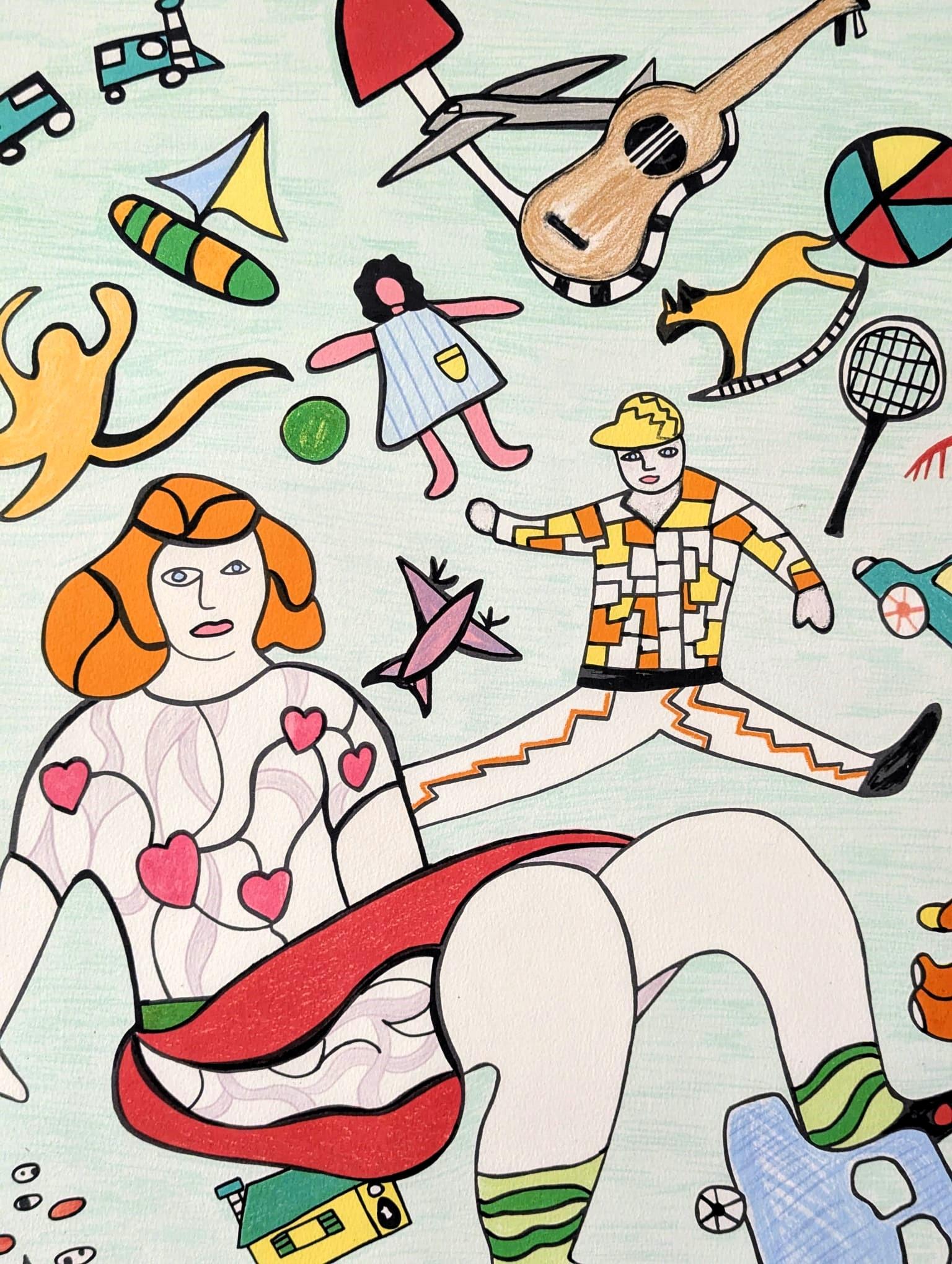 Juguetes - Print de Niki de Saint Phalle