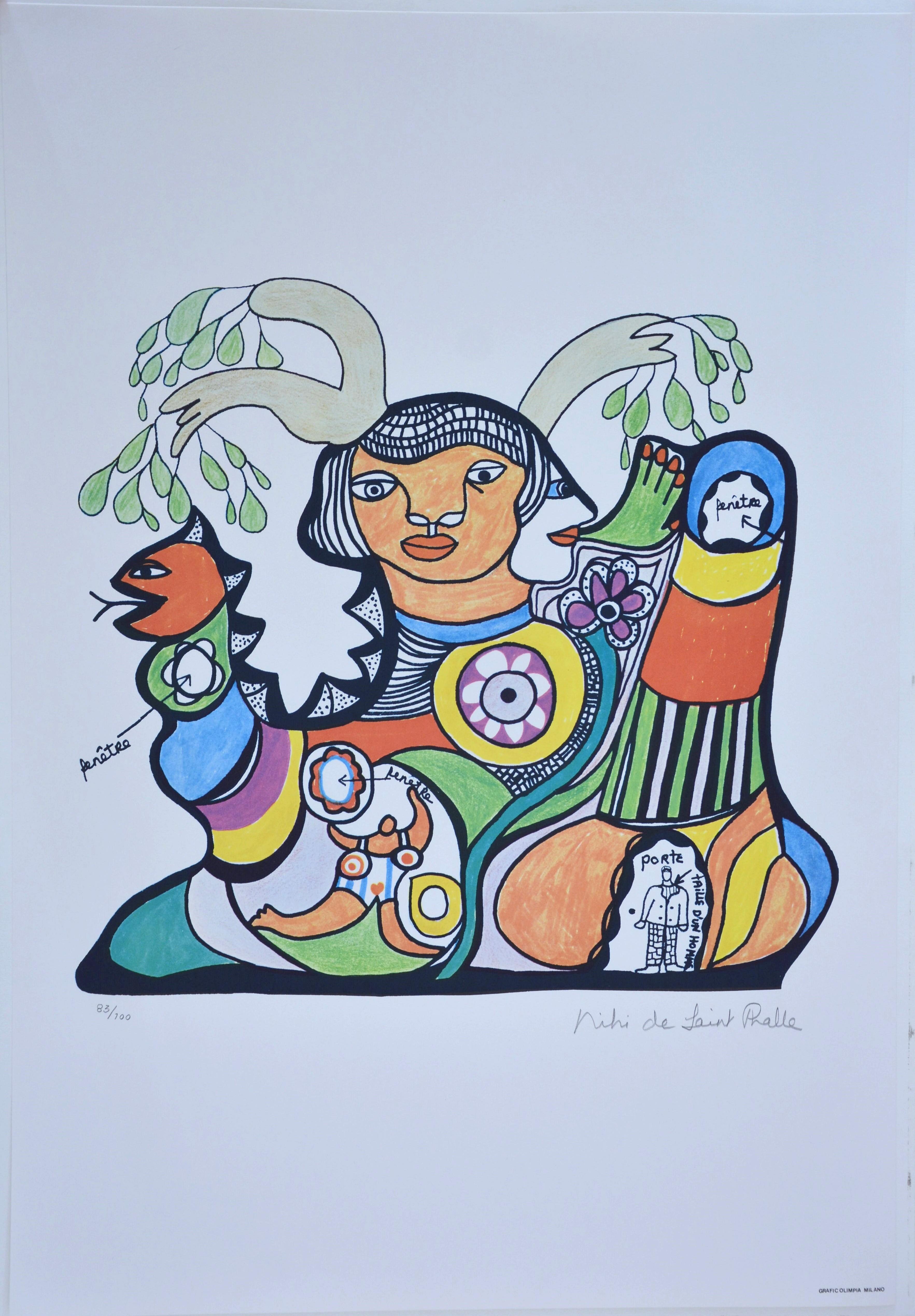 Tribute to life - Print by Niki de Saint Phalle